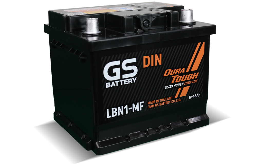 GS BATTERY แบตเตอรี่ 45 แอมป์ รุ่น LBN1-MF