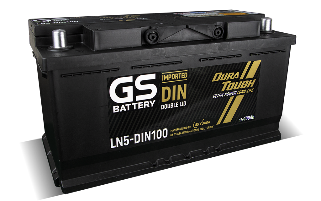 GS BATTERY แบตเตอรี่ 100 แอมป์ รุ่น LN5-MF