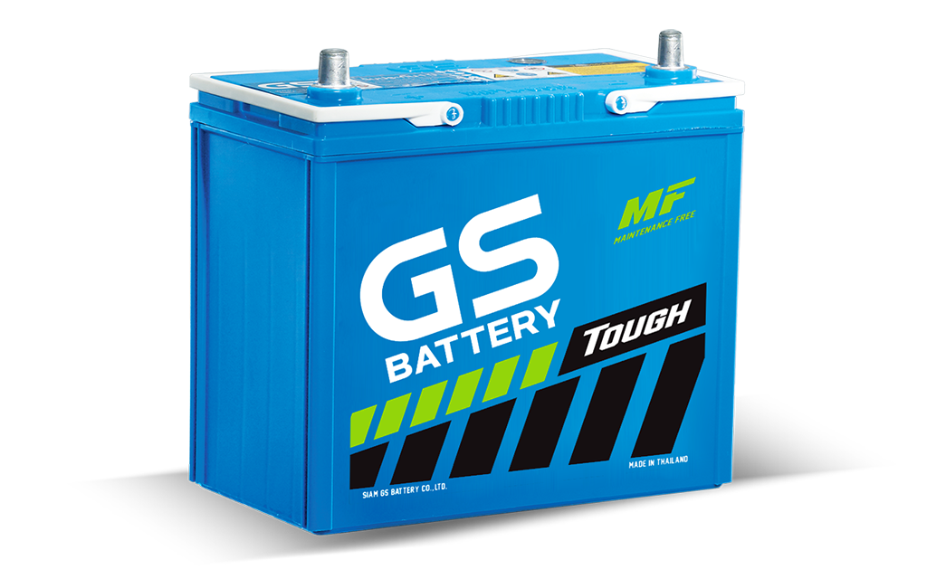 GS BATTERY แบตเตอรี่ 45 แอมป์ รุ่น 46B24L