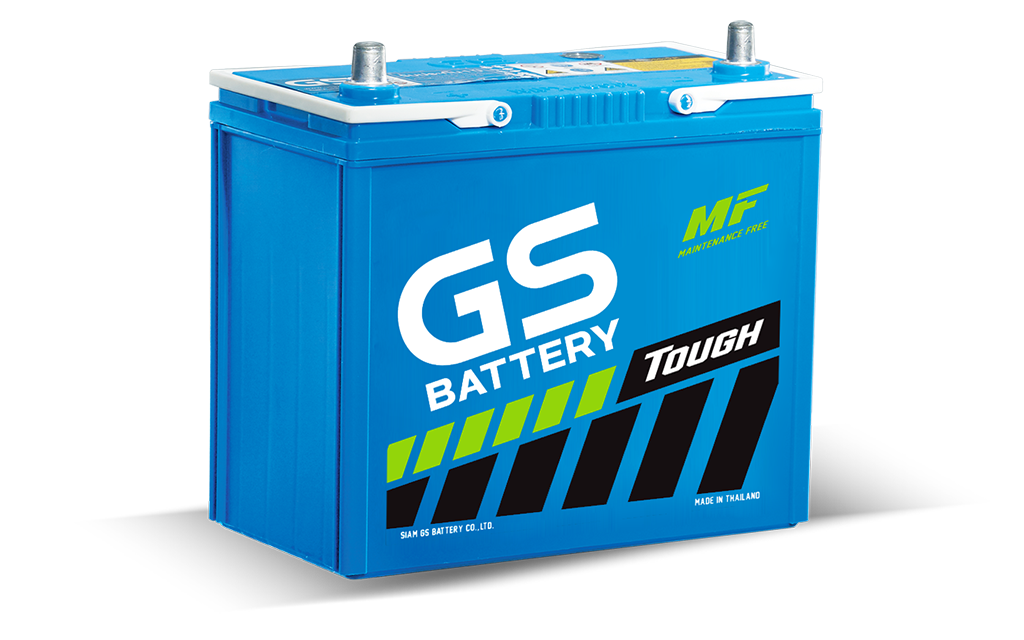 GS BATTERY แบตเตอรี่ 45 แอมป์ รุ่น 46B24R